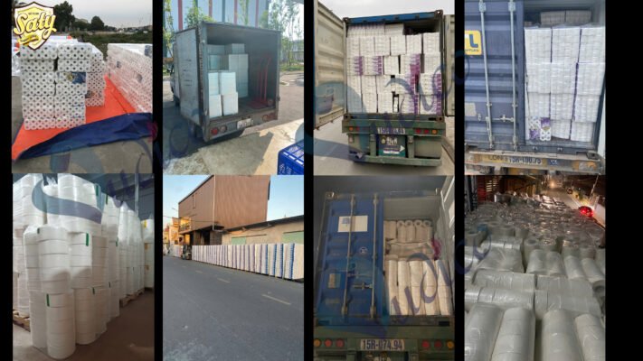 đại lý giấy vệ sinh công nghiệp SATY tại Hải Phòng, kho hàng VUDICO