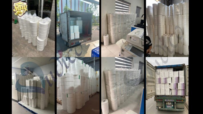 giấy vệ sinh cuộn lớn 700g Hải Phòng, giấy cuộn lớn công nghiệp