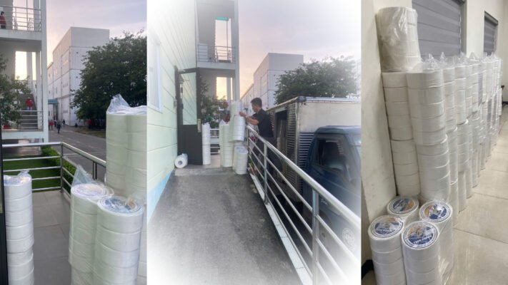 Giấy vệ sinh công nghiệp cho nhà máy tại Hải Phòng