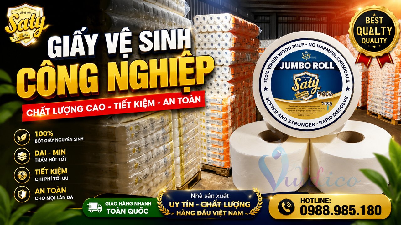 Giấy Vệ Sinh Công Nghiệp VUDICO – Giải Pháp Tiết Kiệm Chi Phí Cho Doanh Nghiệp, Bệnh Viện, Trường Học 3 Loi ich khi doanh nghiep su dung giay ve sinh VUDICO